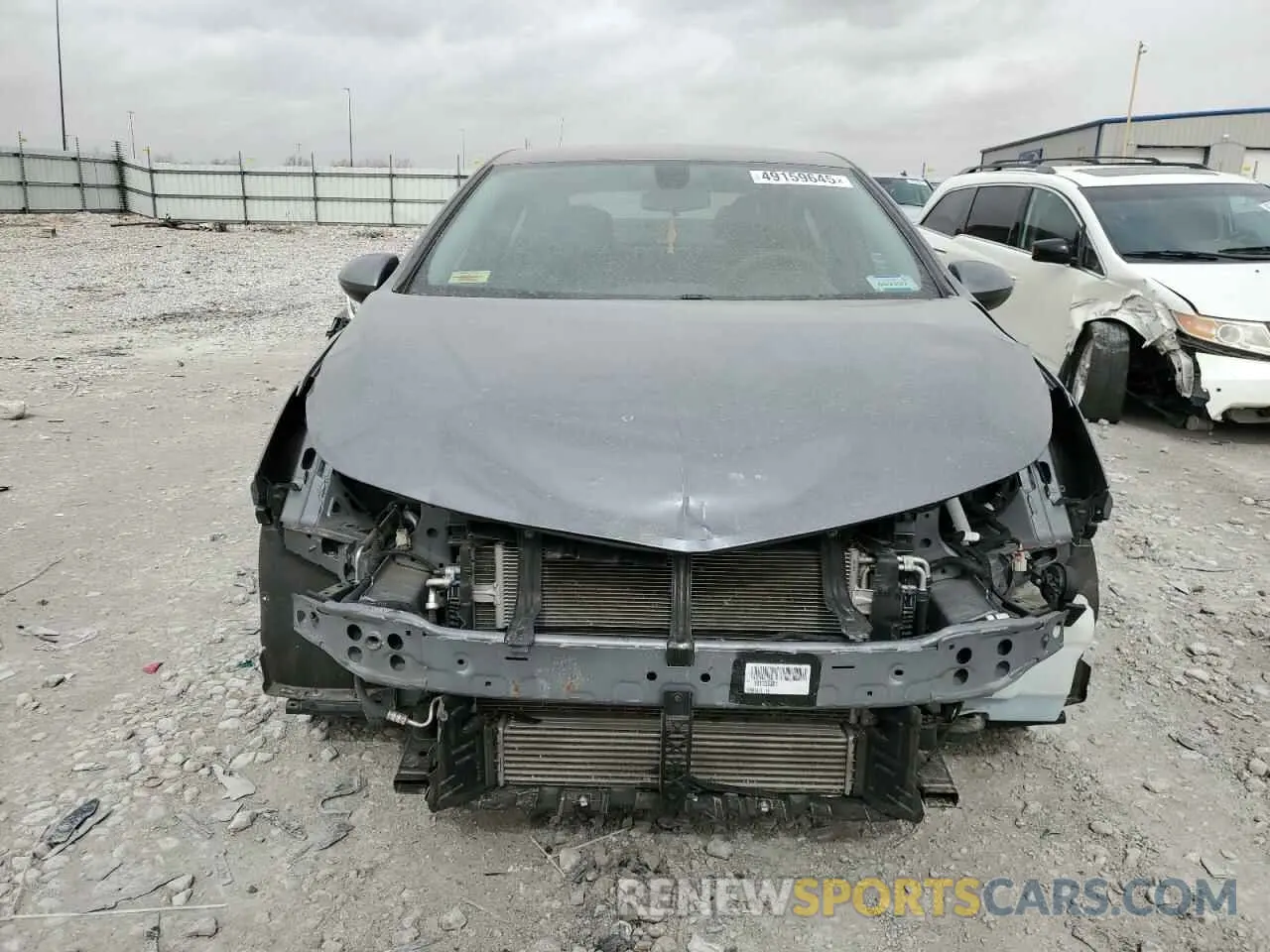 5 Photograph of a damaged car 1G1BE5SM7K7105077 CHEVROLET CRUZE 2019