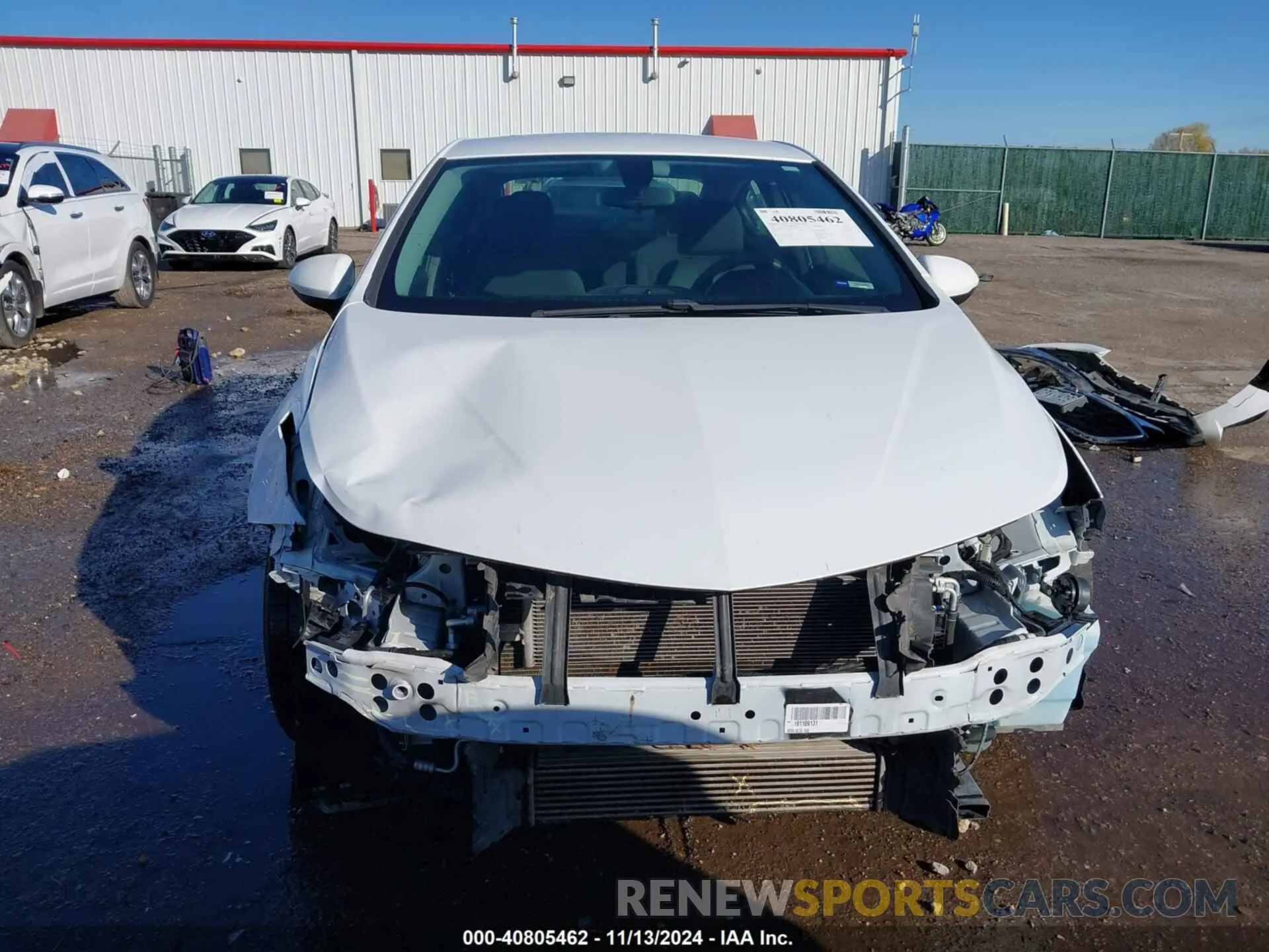 13 Photograph of a damaged car 1G1BE5SM7K7108559 CHEVROLET CRUZE 2019