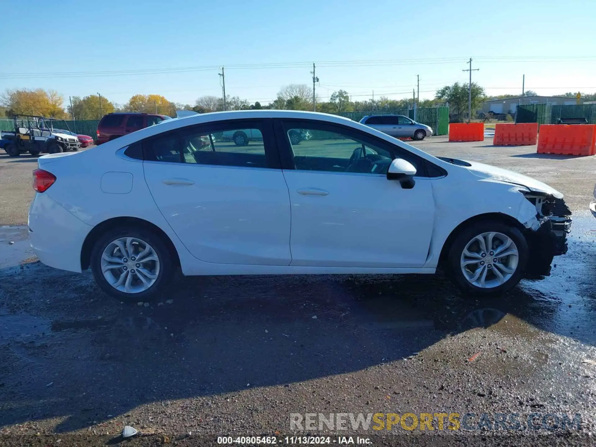 14 Photograph of a damaged car 1G1BE5SM7K7108559 CHEVROLET CRUZE 2019