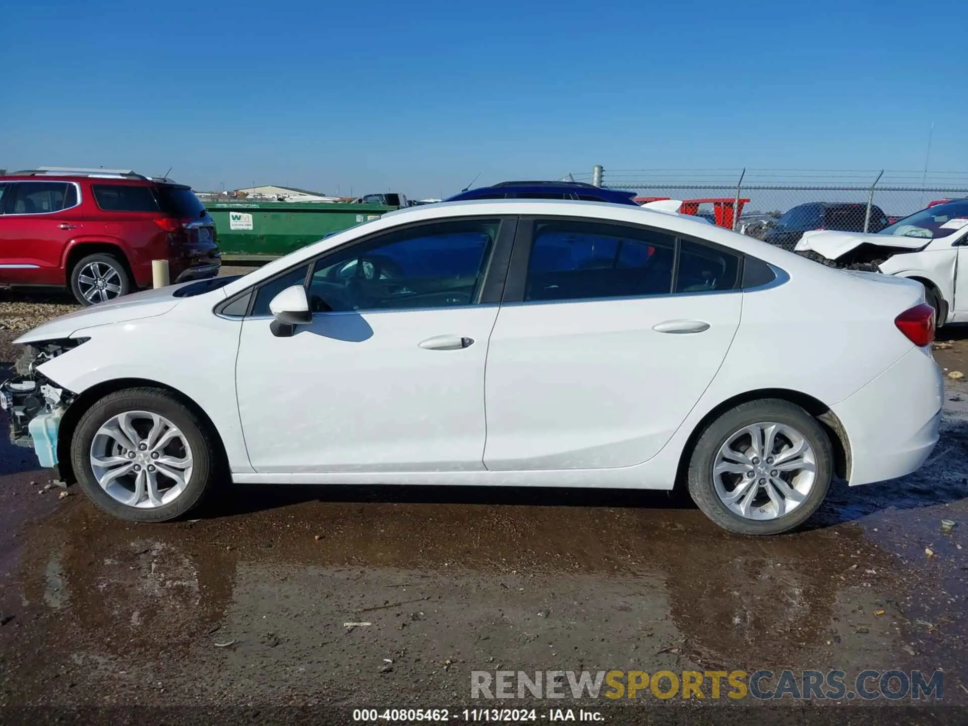 15 Photograph of a damaged car 1G1BE5SM7K7108559 CHEVROLET CRUZE 2019