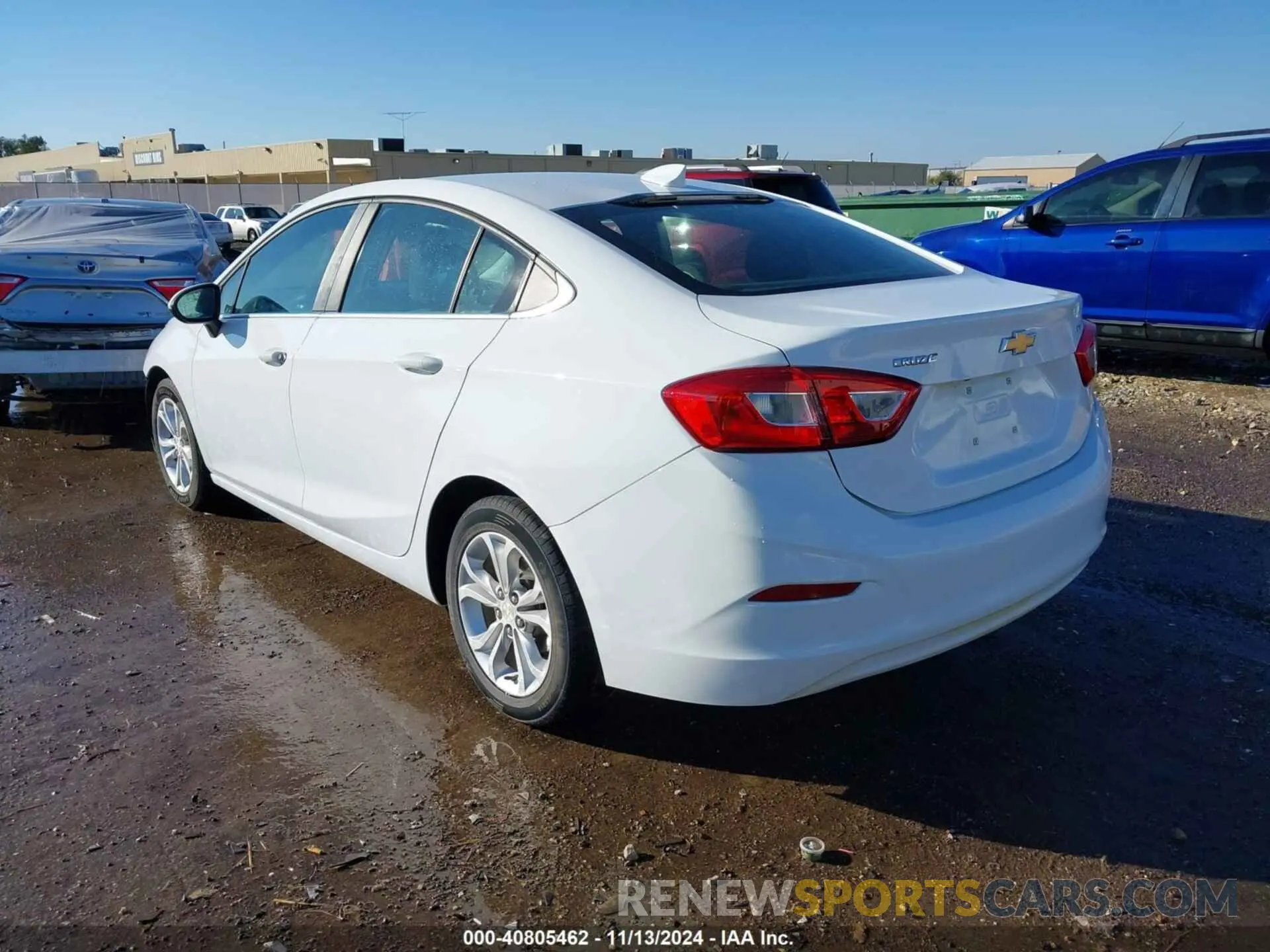 3 Photograph of a damaged car 1G1BE5SM7K7108559 CHEVROLET CRUZE 2019