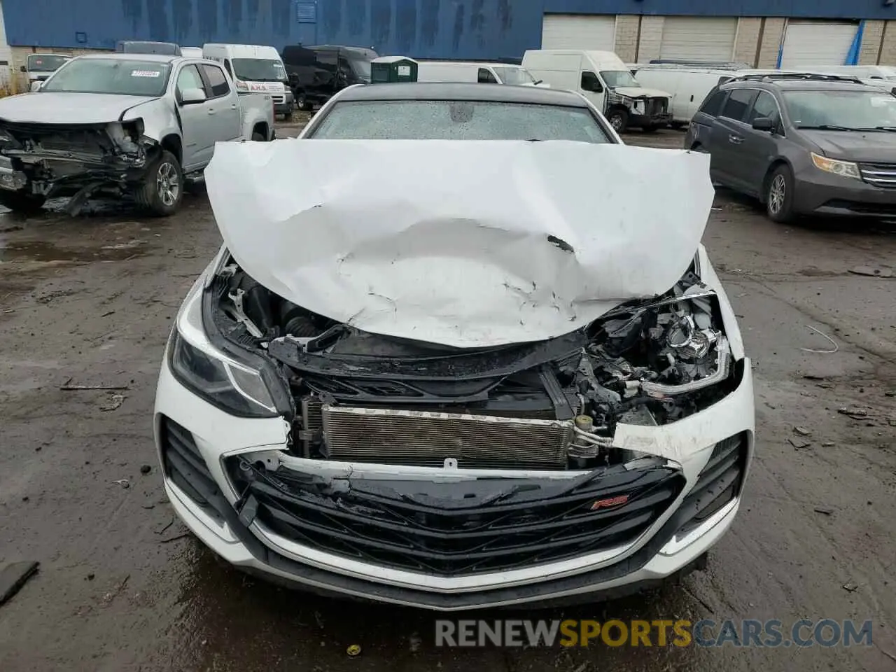 5 Photograph of a damaged car 1G1BE5SM7K7137849 CHEVROLET CRUZE 2019