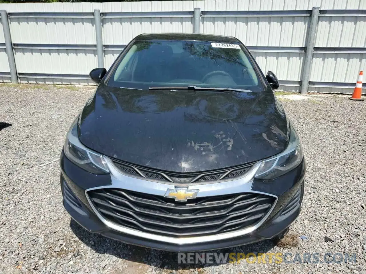 5 Фотография поврежденного автомобиля 1G1BE5SM7K7145580 CHEVROLET CRUZE 2019