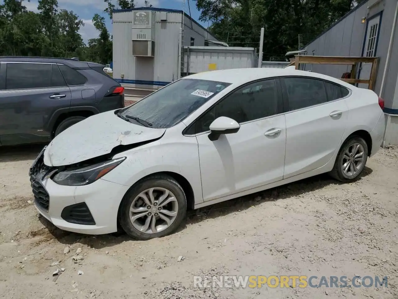 1 Photograph of a damaged car 1G1BE5SM8K7133809 CHEVROLET CRUZE 2019