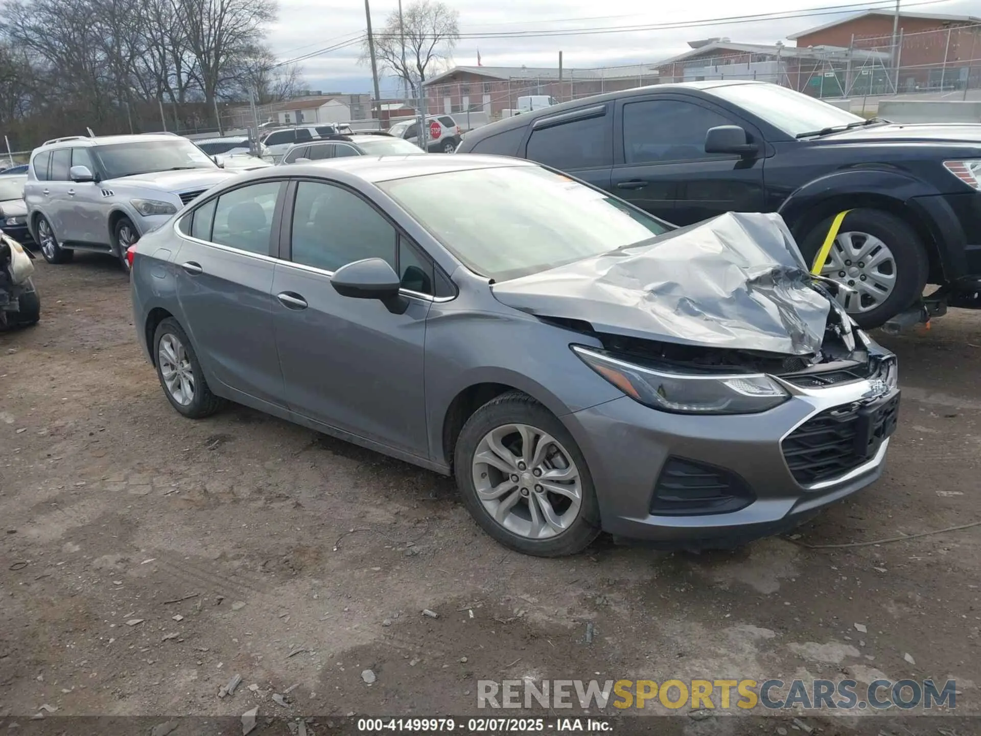13 Photograph of a damaged car 1G1BE5SM8K7139626 CHEVROLET CRUZE 2019