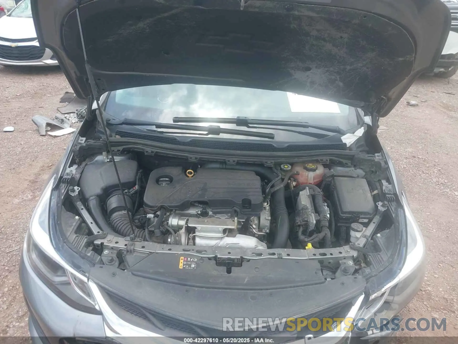 10 Фотография поврежденного автомобиля 1G1BE5SM9K7115562 CHEVROLET CRUZE 2019