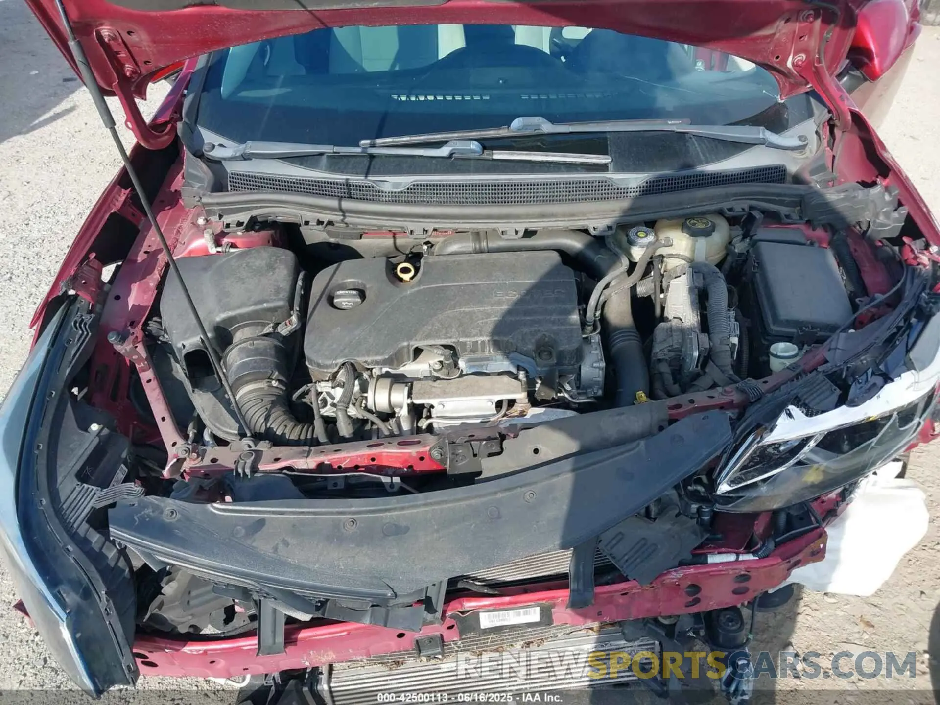 10 Photograph of a damaged car 1G1BE5SM9K7139702 CHEVROLET CRUZE 2019