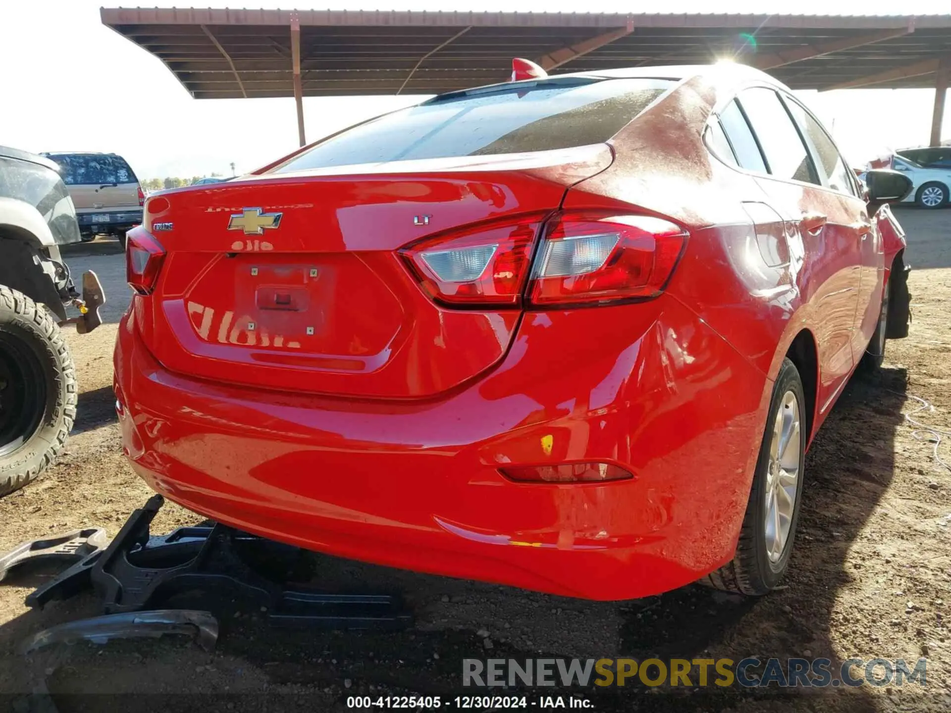 4 Photograph of a damaged car 1G1BE5SMXK7110290 CHEVROLET CRUZE 2019