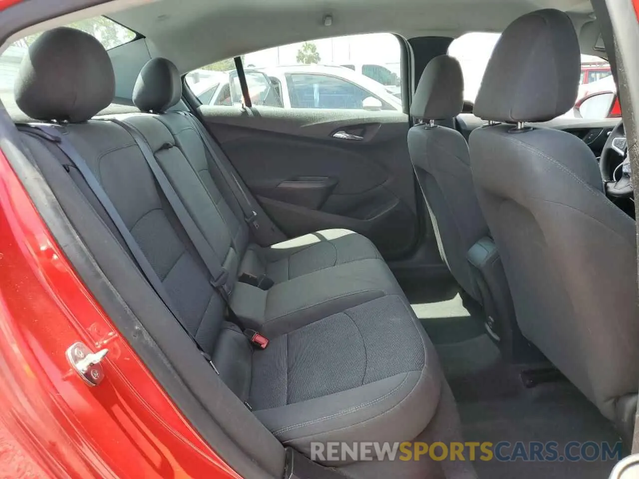 10 Photograph of a damaged car 1G1BE5SMXK7115926 CHEVROLET CRUZE 2019