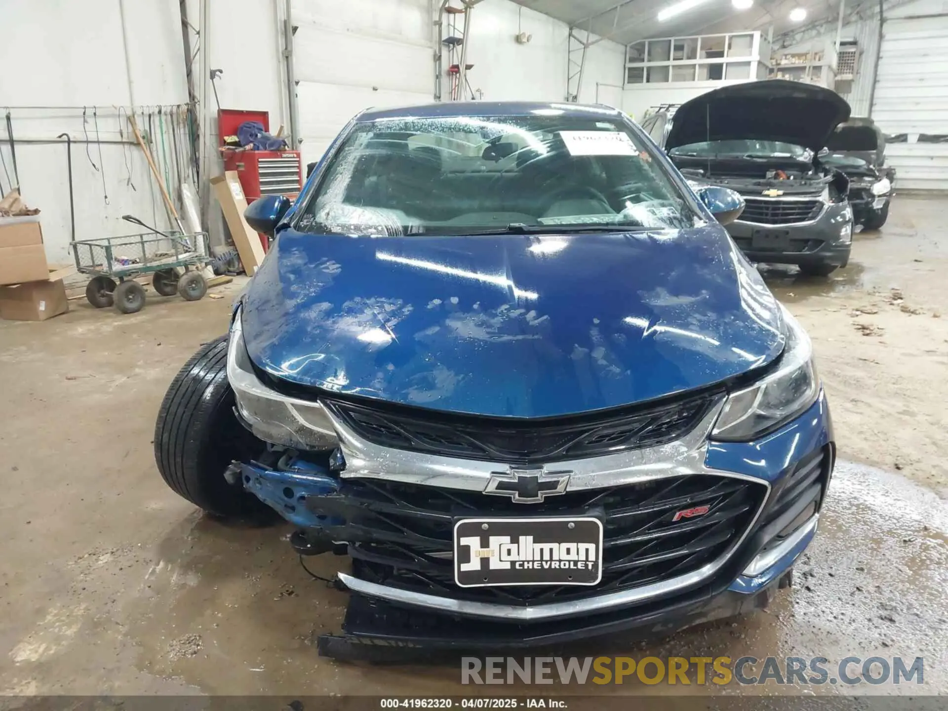 12 Photograph of a damaged car 1G1BE5SMXK7123508 CHEVROLET CRUZE 2019