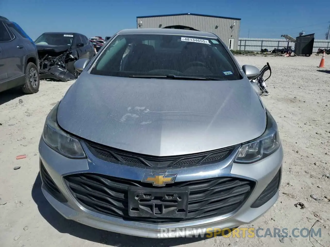 5 Фотография поврежденного автомобиля 1G1BJ5SM3K7105248 CHEVROLET CRUZE 2019