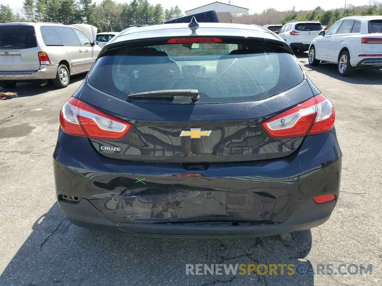 6 Photograph of a damaged car 3G1BC6SM2KS569164 CHEVROLET CRUZE 2019