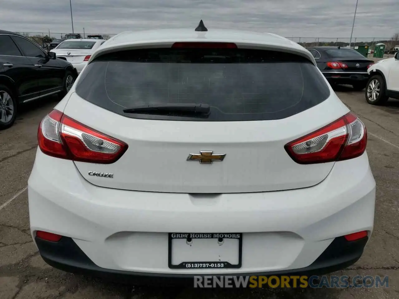 6 Фотография поврежденного автомобиля 3G1BC6SM5KS590347 CHEVROLET CRUZE 2019