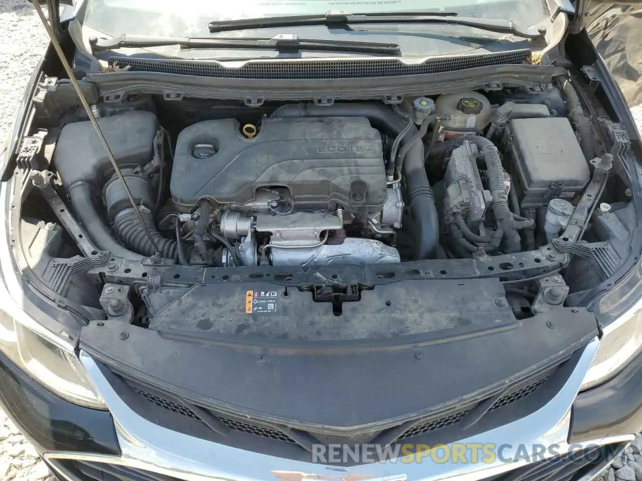 11 Фотография поврежденного автомобиля 3G1BC6SM8KS614639 CHEVROLET CRUZE 2019