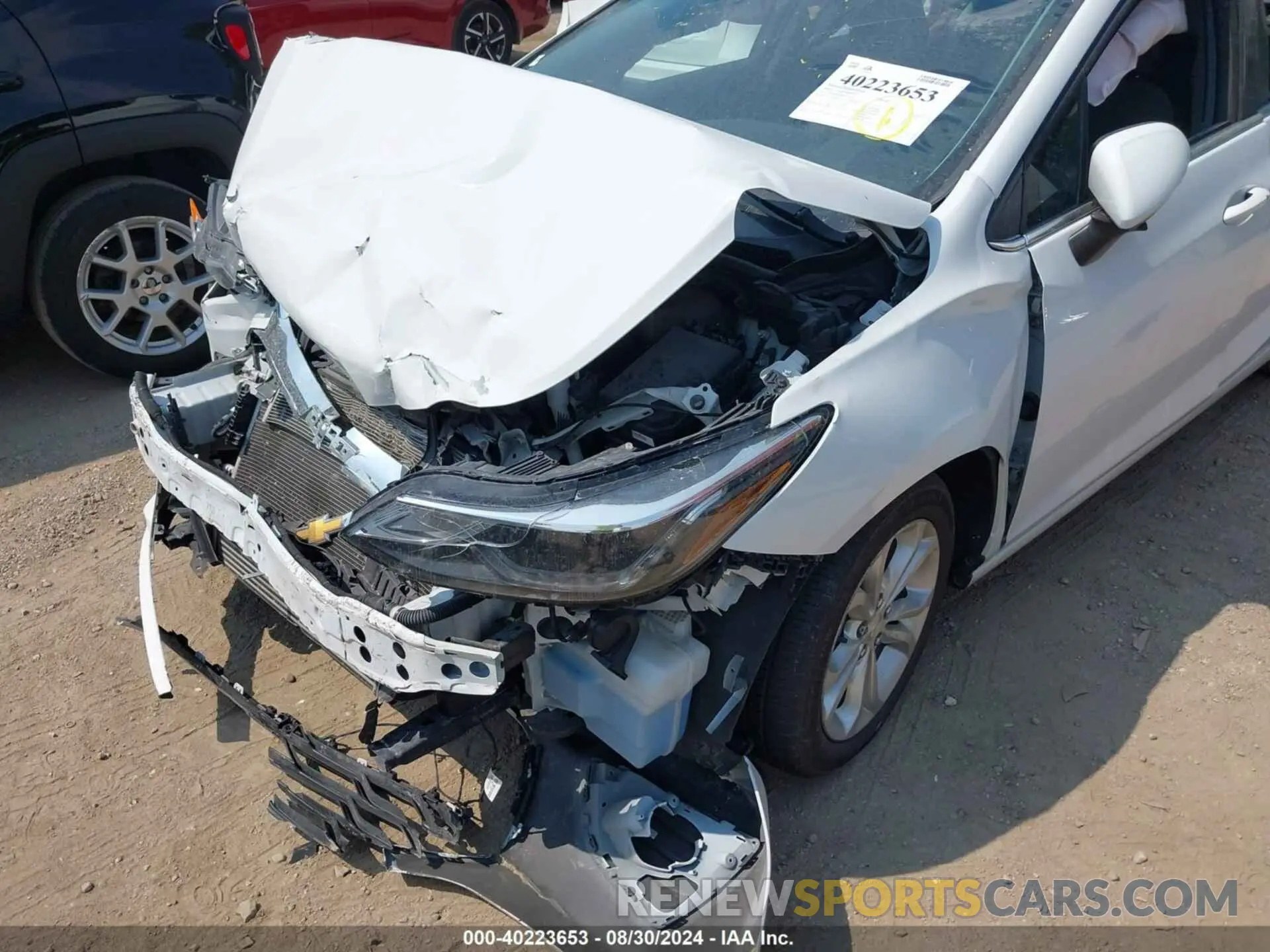 16 Фотография поврежденного автомобиля 3G1BE6SM3KS577073 CHEVROLET CRUZE 2019