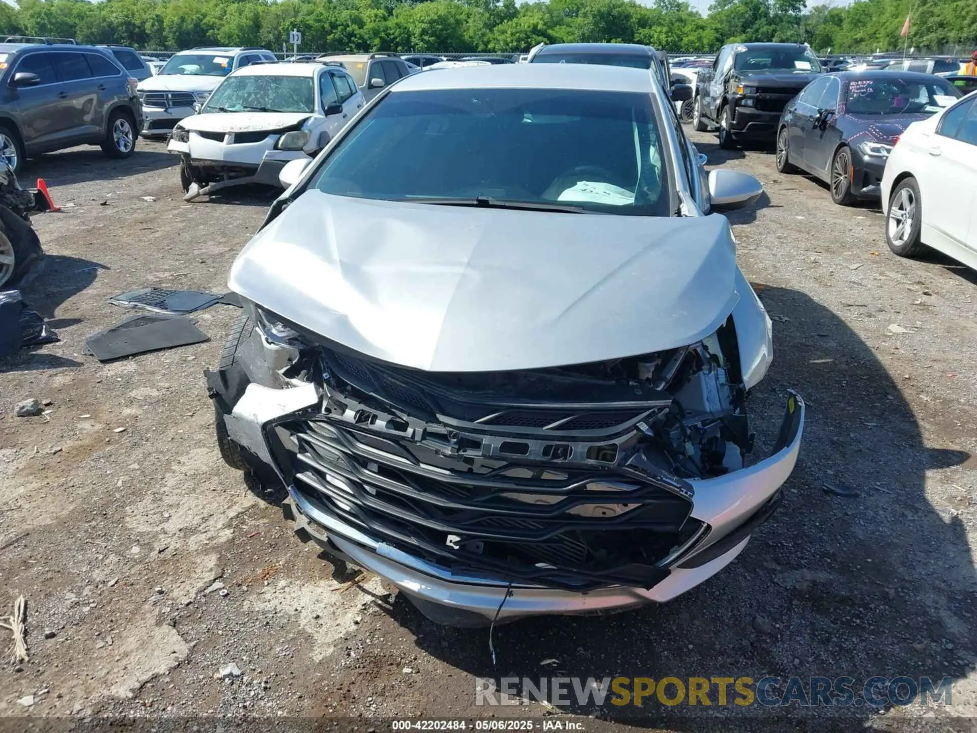 6 Фотография поврежденного автомобиля 3G1BE6SM4Ks574795 CHEVROLET CRUZE 2019