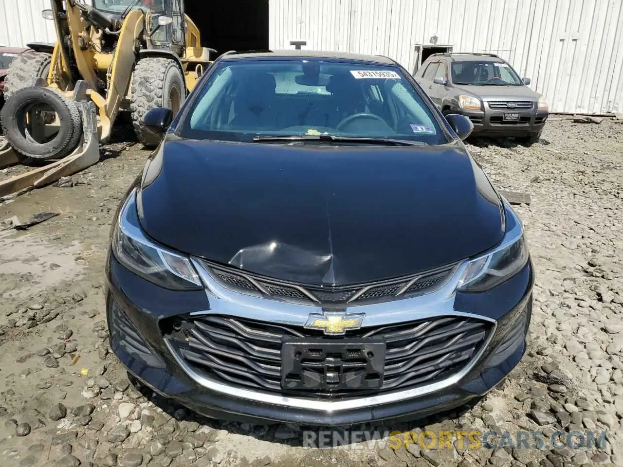 5 Photograph of a damaged car 3G1BE6SM8KS562617 CHEVROLET CRUZE 2019