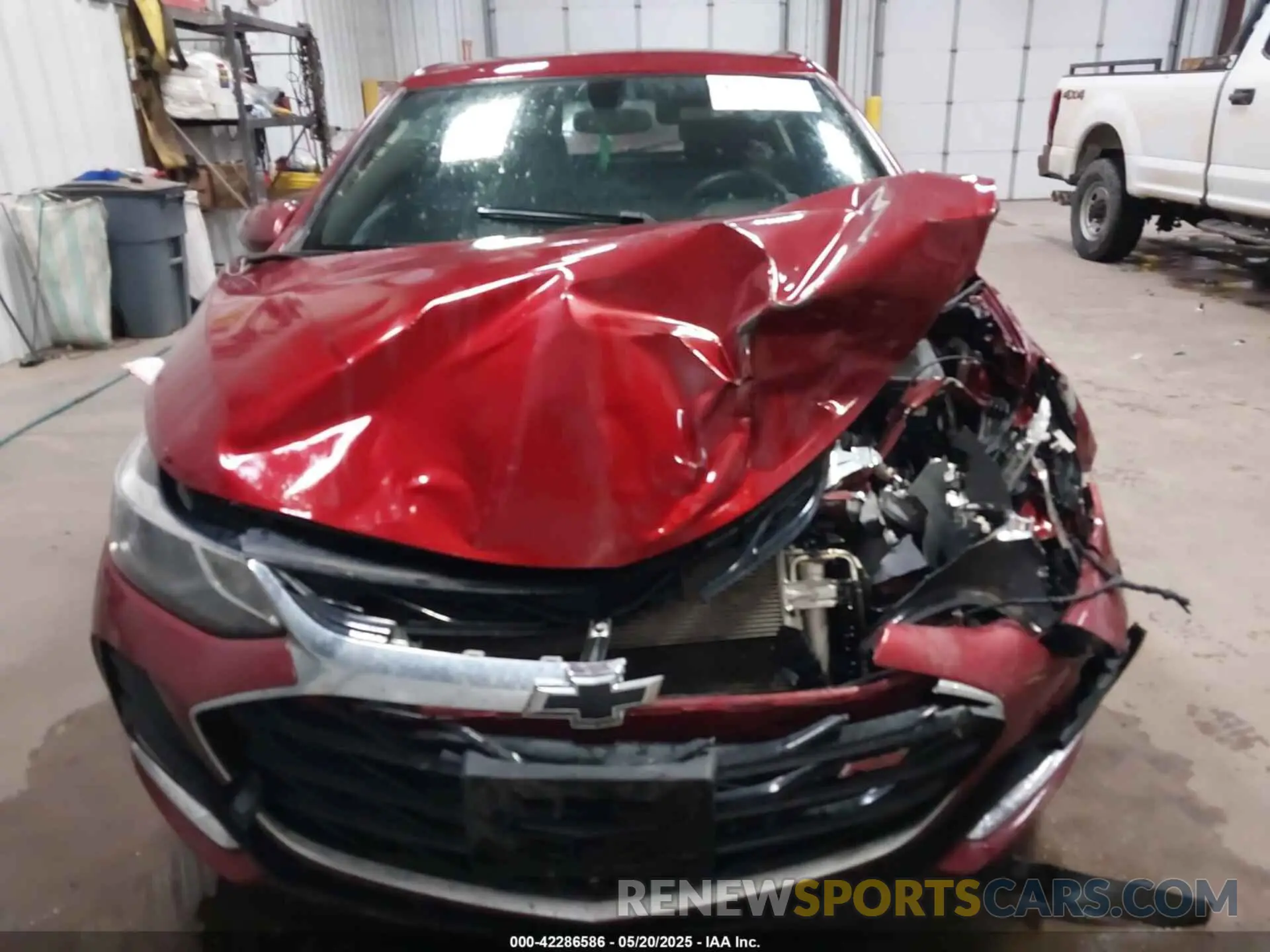 12 Фотография поврежденного автомобиля 3G1BE6SM8KS570538 CHEVROLET CRUZE 2019