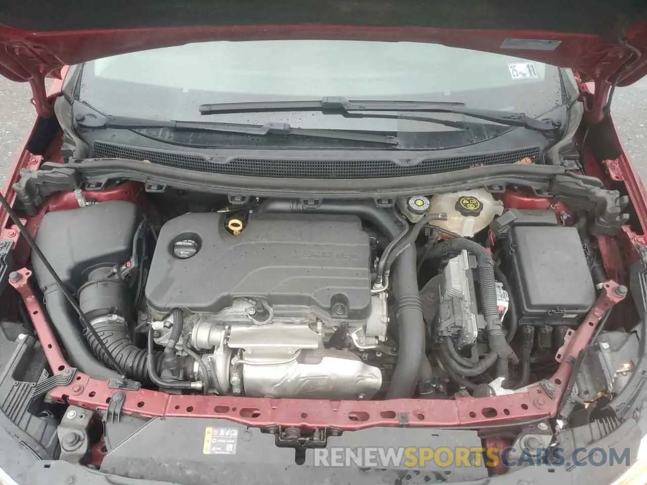 11 Photograph of a damaged car 3G1BE6SMXKS571304 CHEVROLET CRUZE 2019