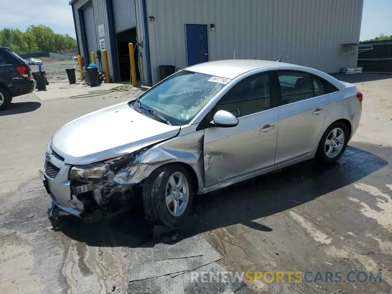 1 Photograph of a damaged car 1G1PK5SB3E7447983 CHEVROLET CRUZE 2021
