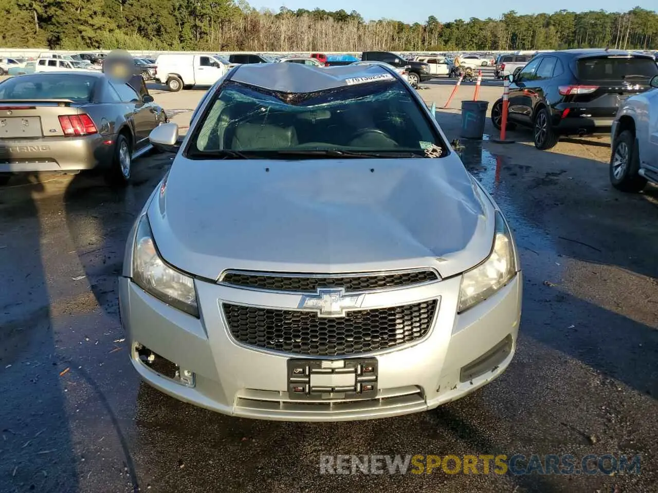 5 Photograph of a damaged car 1G1PE5SB1D7143749 CHEVROLET CRUZE 2022