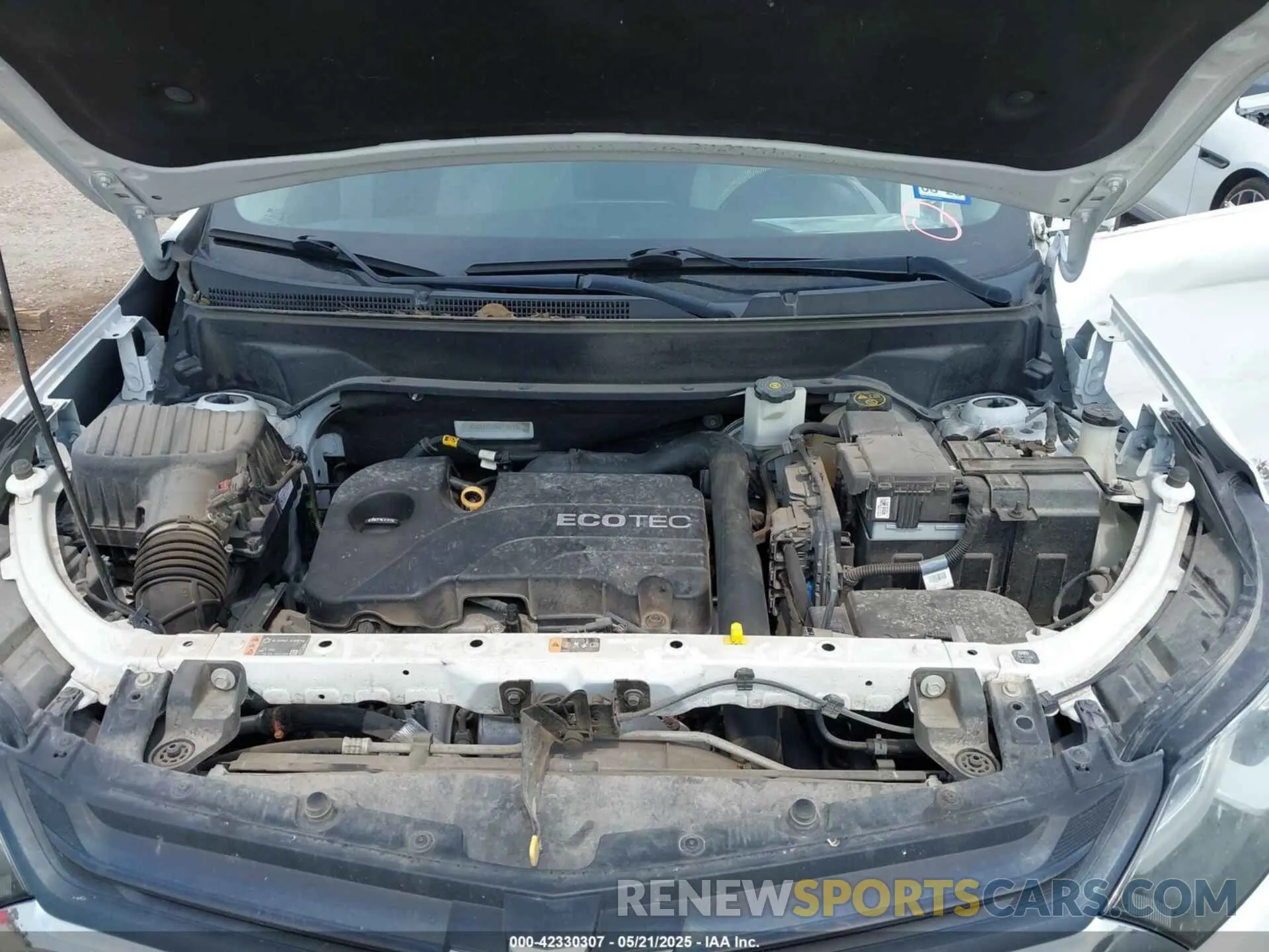 10 Photograph of a damaged car 2GNAXHEV0K6118103 CHEVROLET EQUINOX 2019