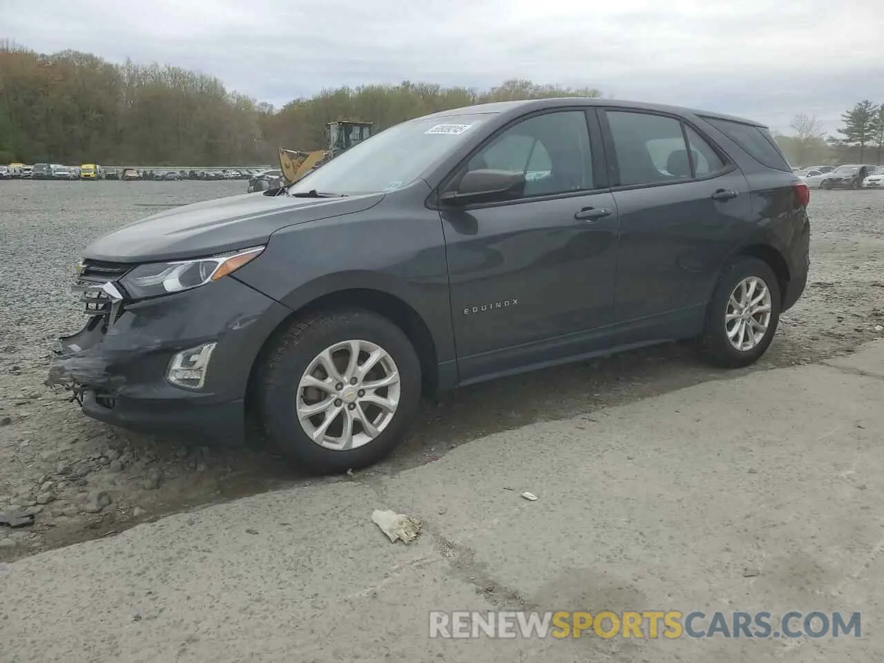 1 Фотография поврежденного автомобиля 2GNAXHEV0K6120482 CHEVROLET EQUINOX 2019