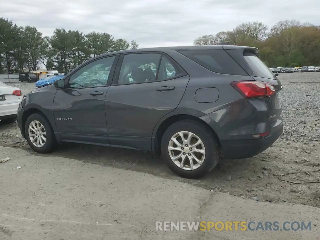 2 Фотография поврежденного автомобиля 2GNAXHEV0K6120482 CHEVROLET EQUINOX 2019