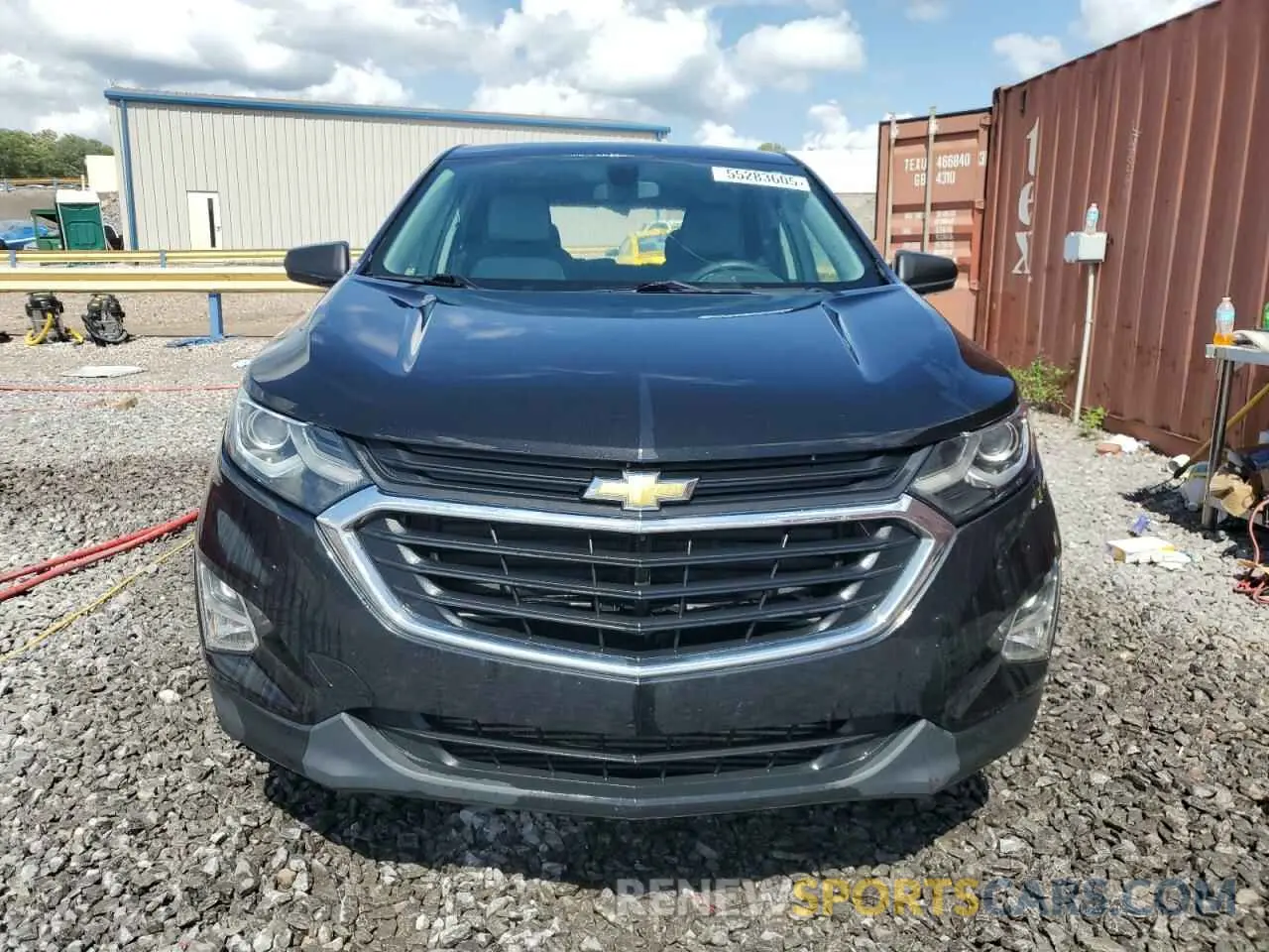 5 Фотография поврежденного автомобиля 2GNAXHEV0K6228598 CHEVROLET EQUINOX 2019