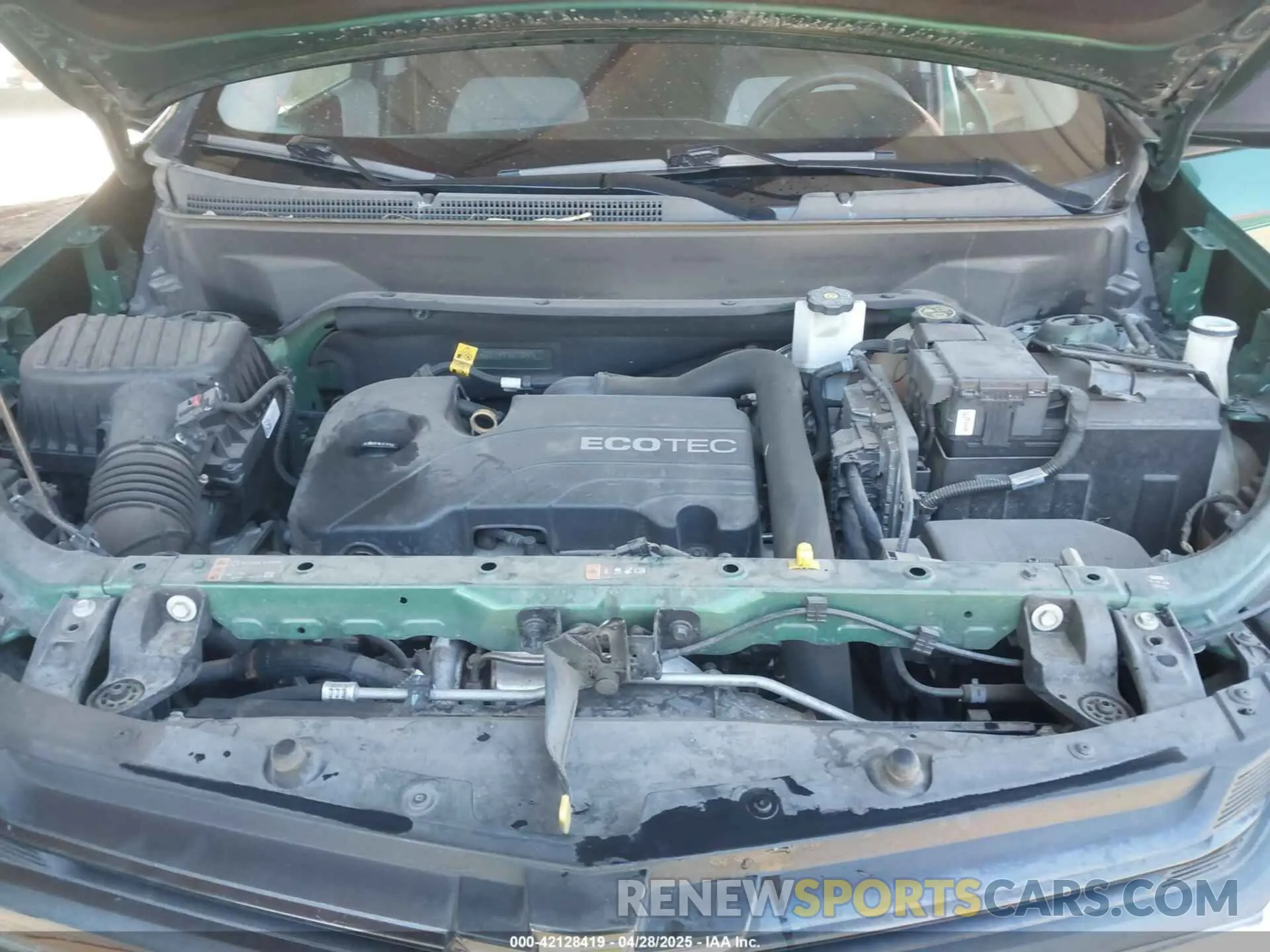 10 Photograph of a damaged car 2GNAXHEV1K6118451 CHEVROLET EQUINOX 2019