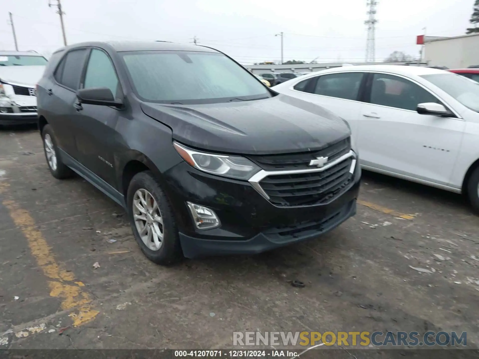 1 Фотография поврежденного автомобиля 2GNAXHEV2K6270853 CHEVROLET EQUINOX 2019