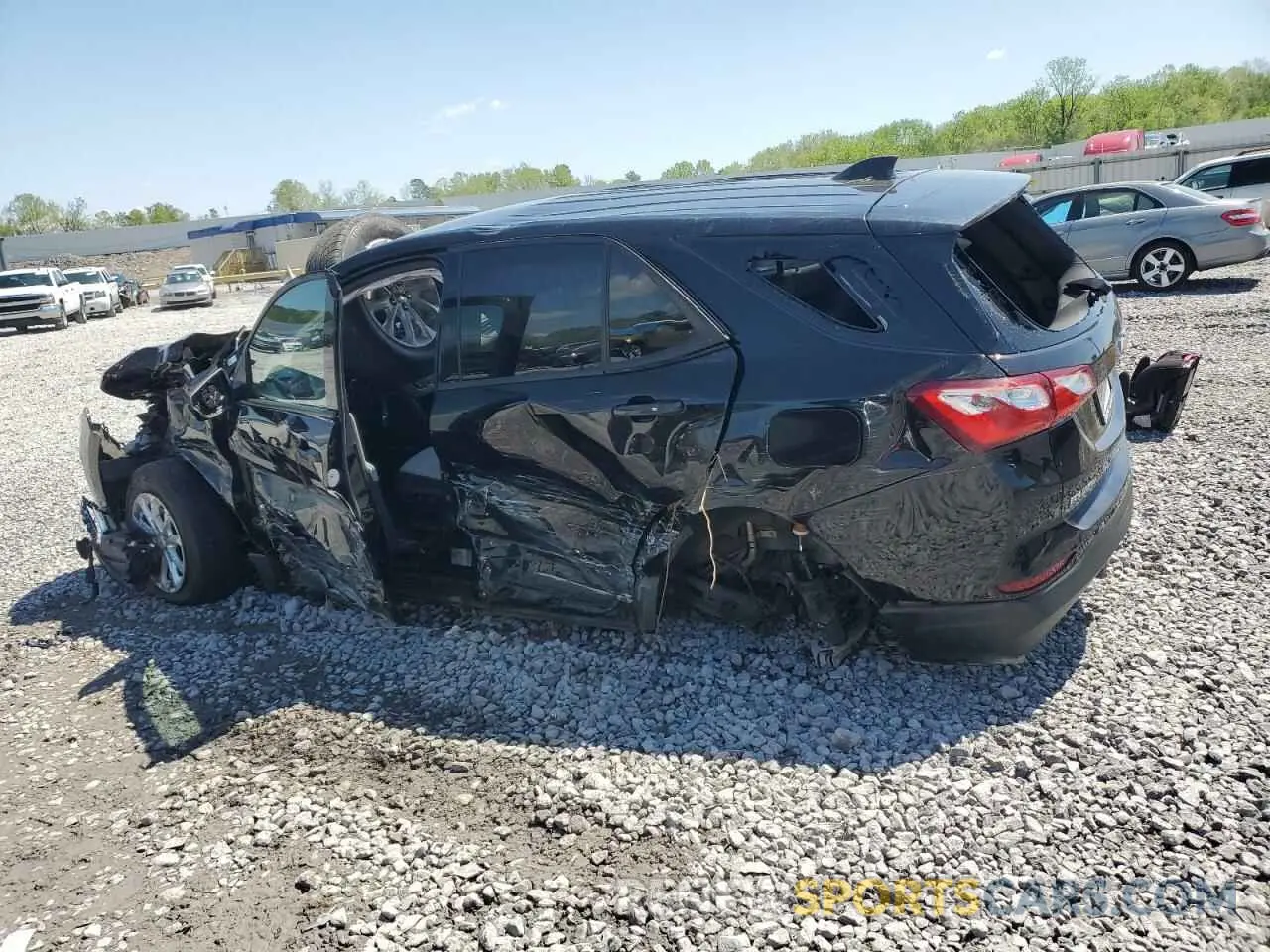 2 Photograph of a damaged car 2GNAXHEV3K6251115 CHEVROLET EQUINOX 2019