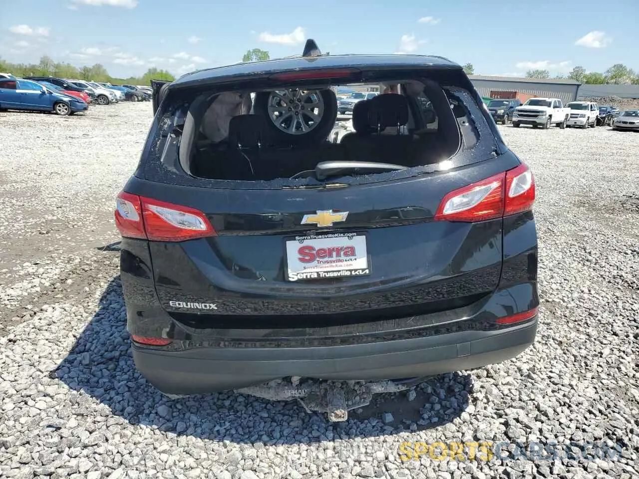 6 Photograph of a damaged car 2GNAXHEV3K6251115 CHEVROLET EQUINOX 2019
