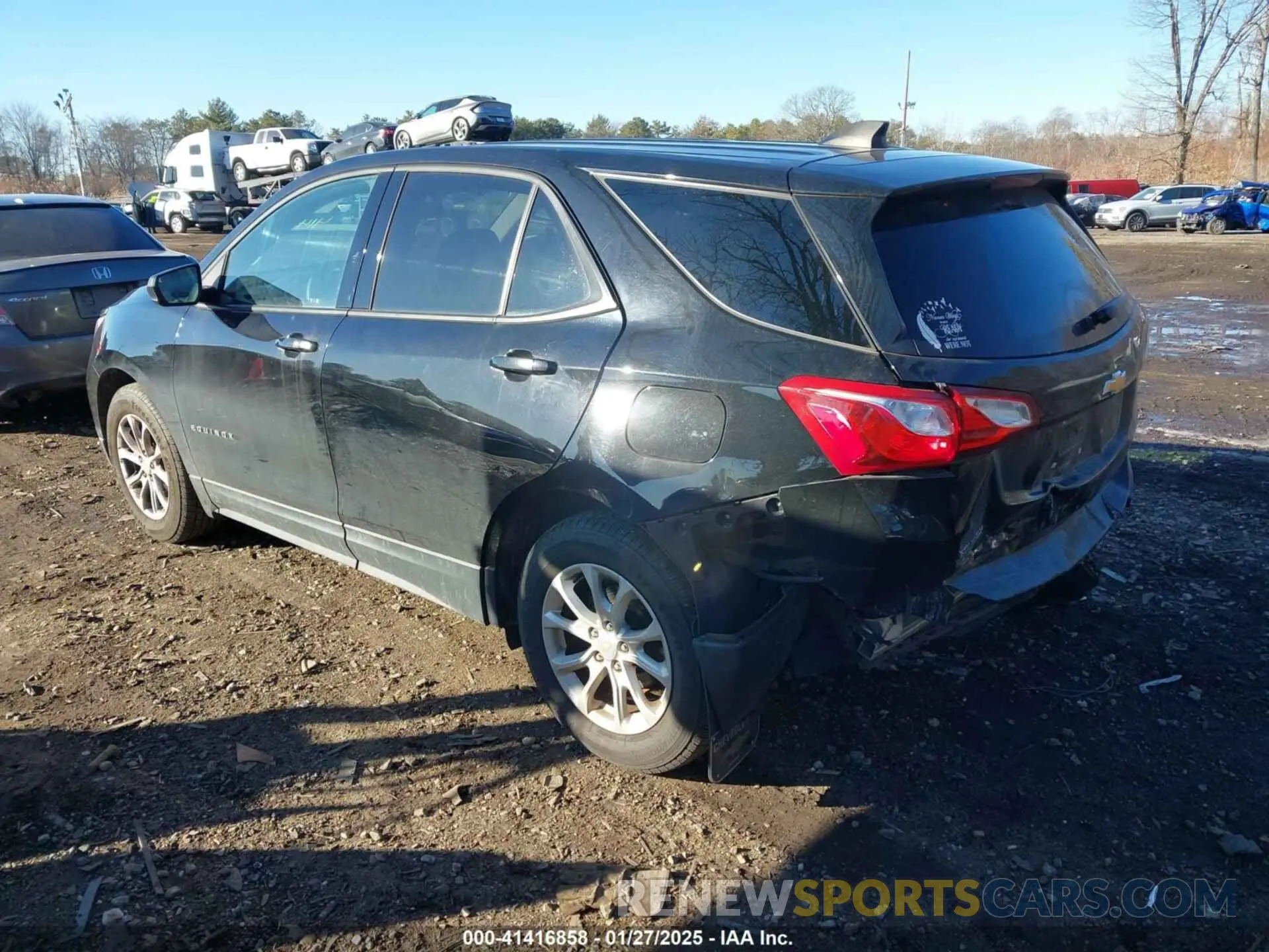 3 Photograph of a damaged car 2GNAXHEV3K6252166 CHEVROLET EQUINOX 2019