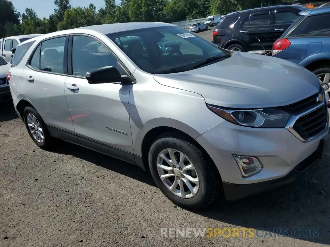 4 Photograph of a damaged car 2GNAXHEV3K6258243 CHEVROLET EQUINOX 2019