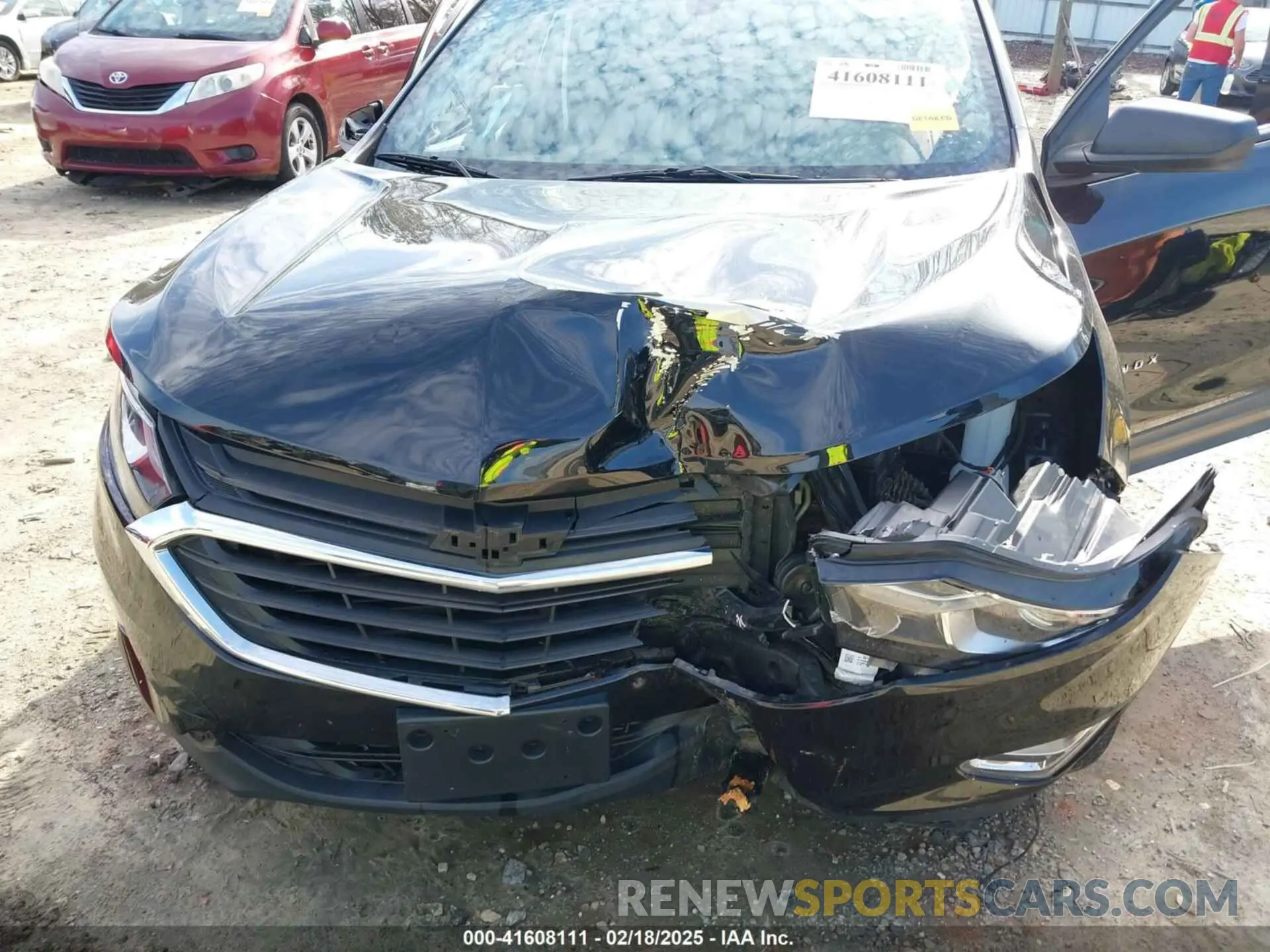 6 Фотография поврежденного автомобиля 2GNAXHEV4K6132439 CHEVROLET EQUINOX 2019