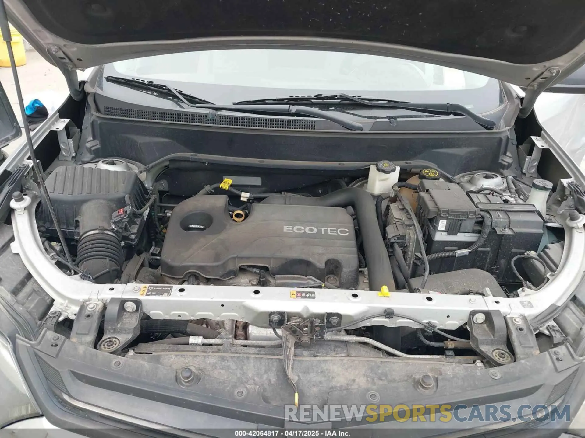 10 Photograph of a damaged car 2GNAXHEV4K6145594 CHEVROLET EQUINOX 2019