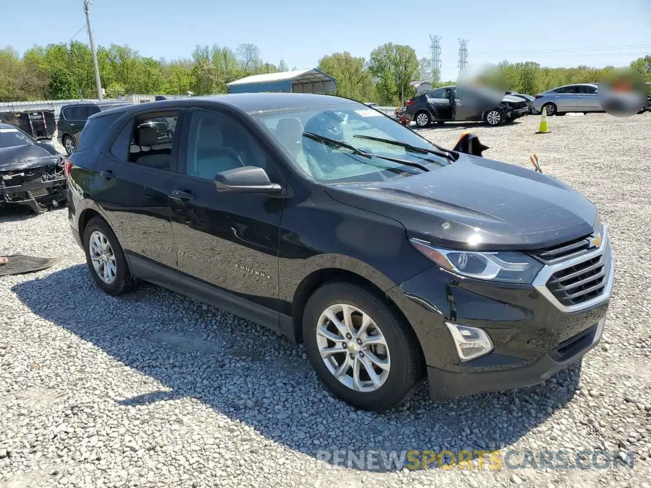 4 Photograph of a damaged car 2GNAXHEV4K6255075 CHEVROLET EQUINOX 2019