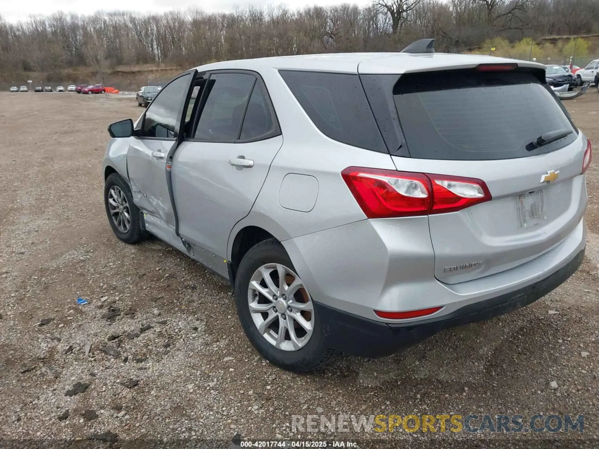 3 Photograph of a damaged car 2GNAXHEV5K6155034 CHEVROLET EQUINOX 2019