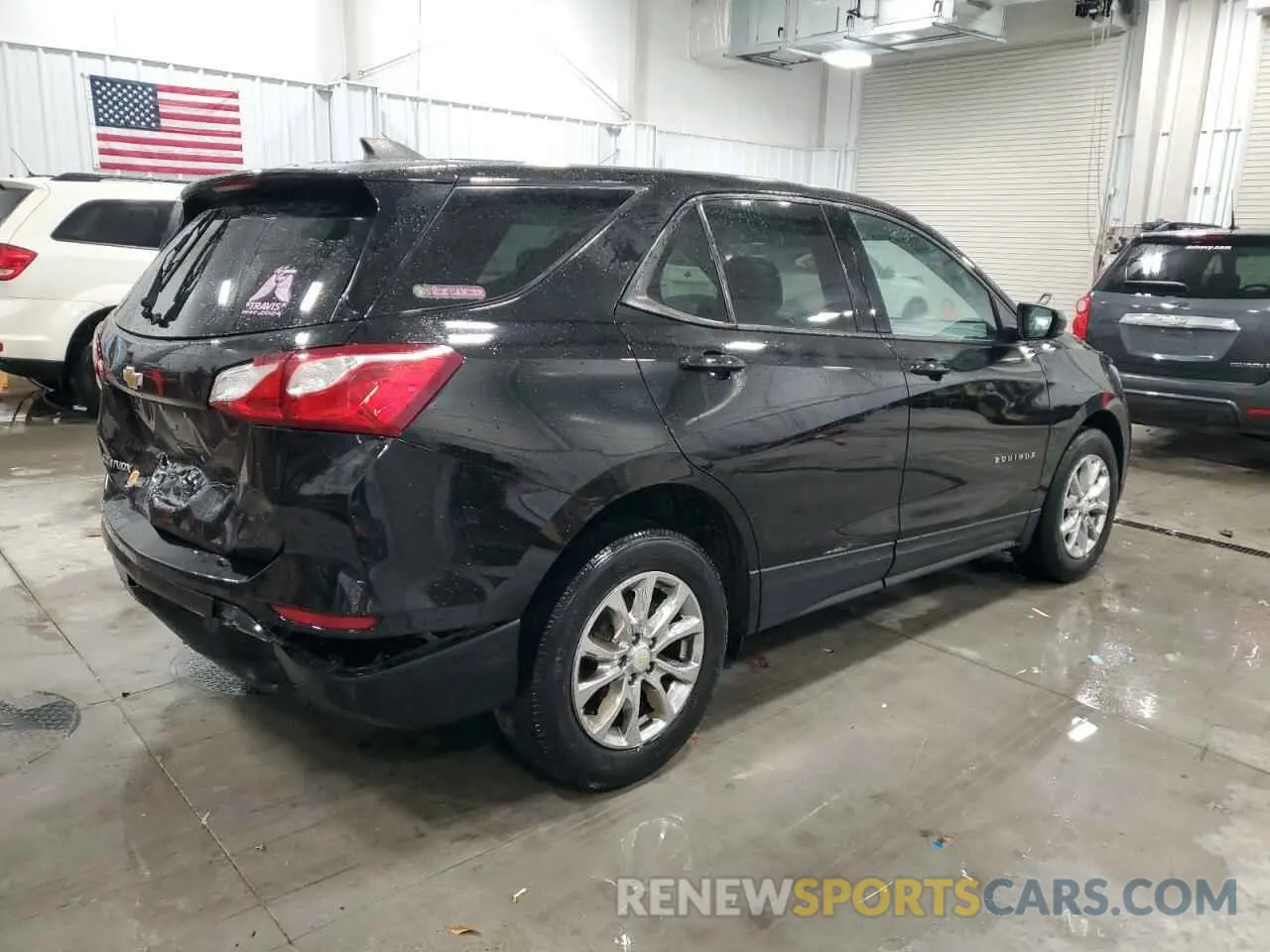 3 Photograph of a damaged car 2GNAXHEV5K6192648 CHEVROLET EQUINOX 2019