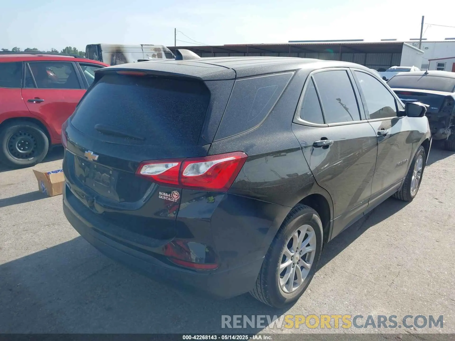 4 Photograph of a damaged car 2GNAXHEV5K6304655 CHEVROLET EQUINOX 2019