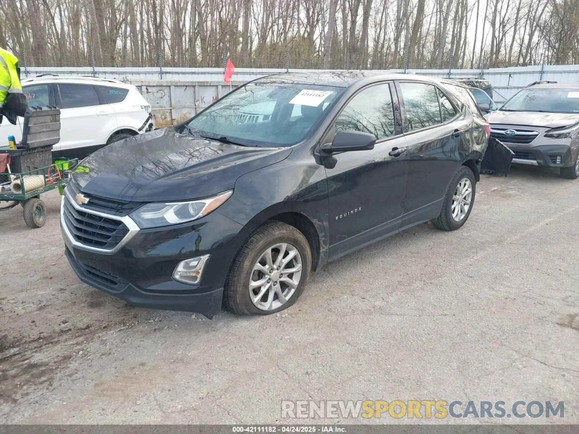 2 Фотография поврежденного автомобиля 2GNAXHEV6K6221932 CHEVROLET EQUINOX 2019