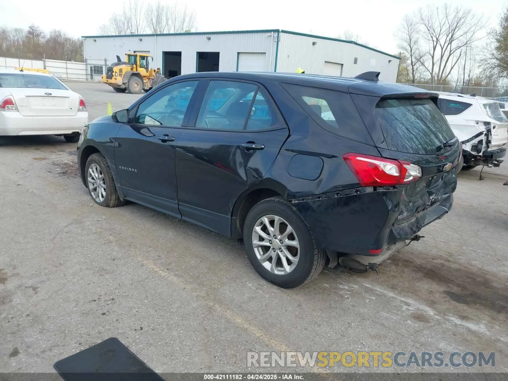 3 Фотография поврежденного автомобиля 2GNAXHEV6K6221932 CHEVROLET EQUINOX 2019