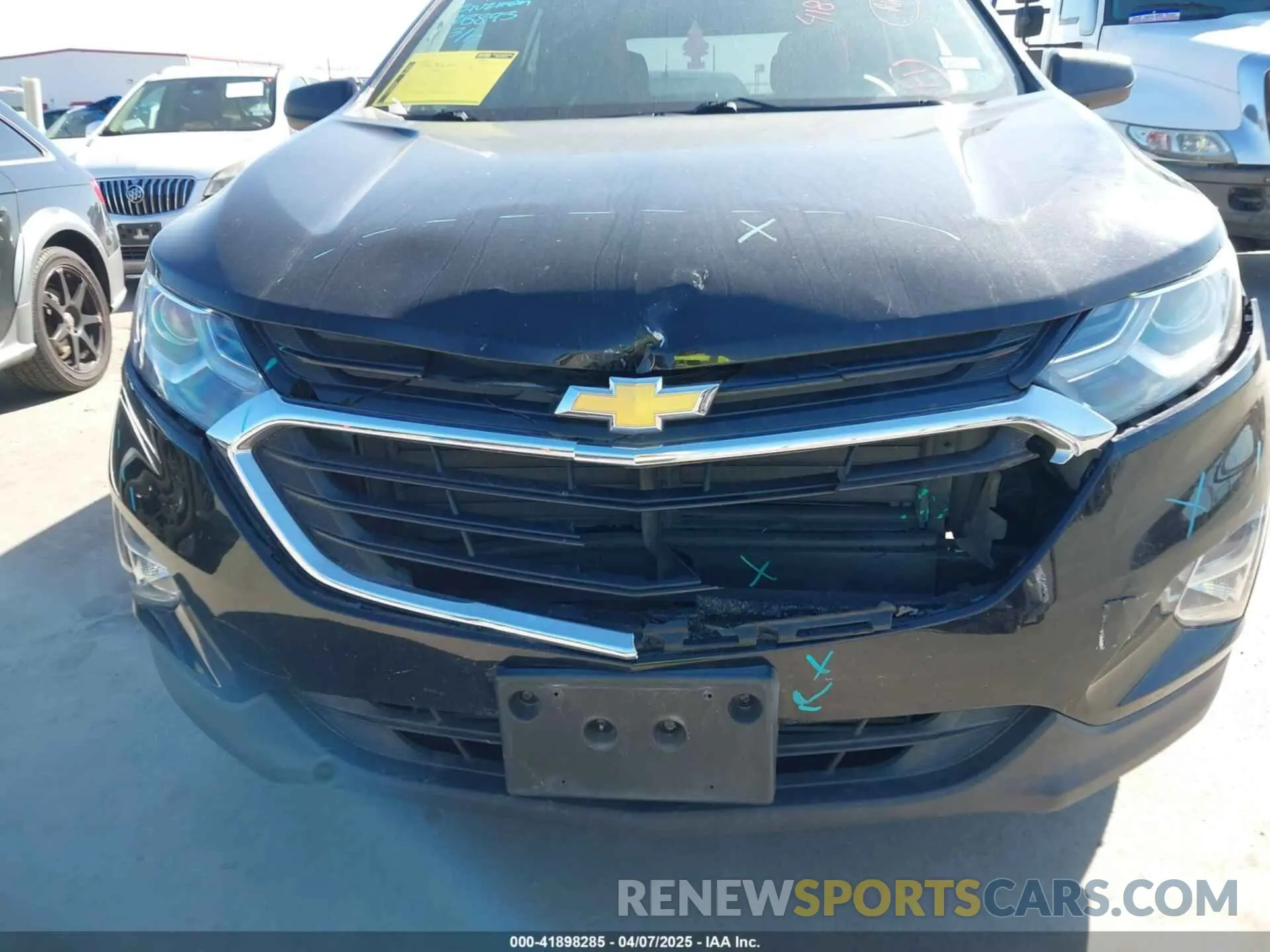 6 Фотография поврежденного автомобиля 2GNAXHEV7K6244104 CHEVROLET EQUINOX 2019