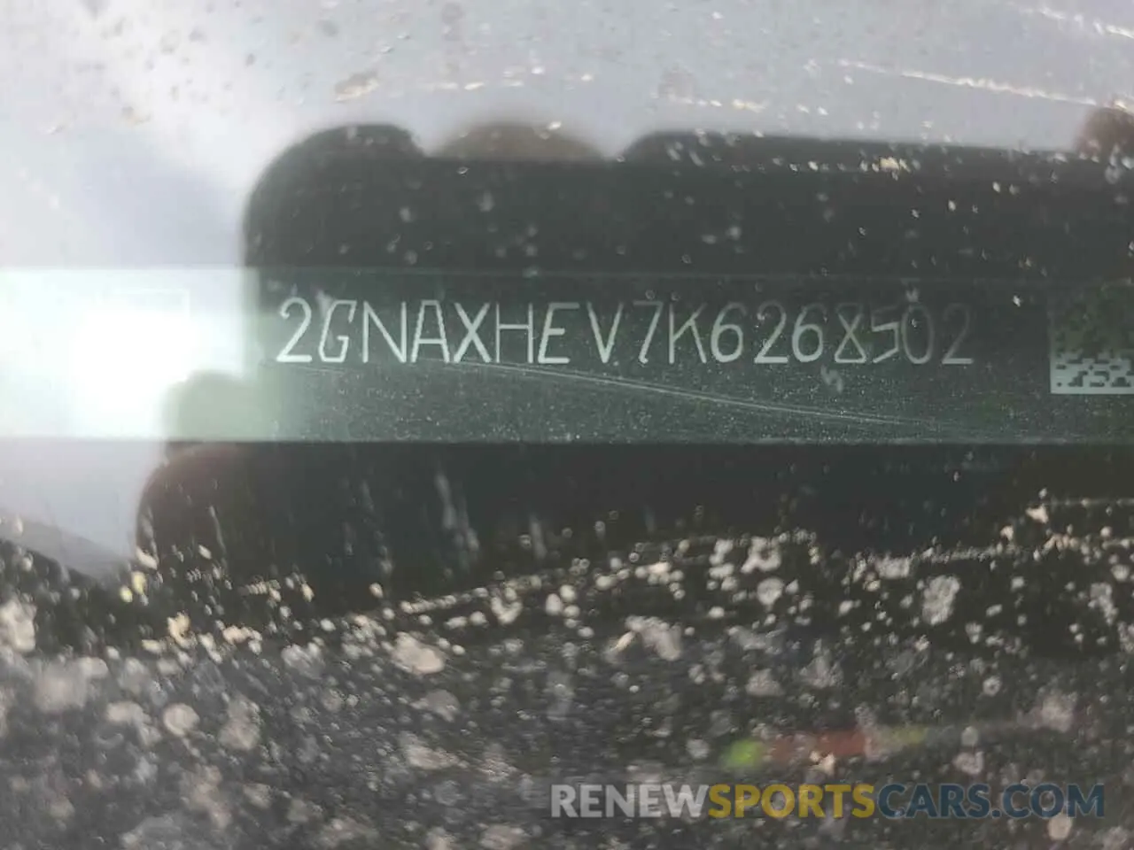13 Photograph of a damaged car 2GNAXHEV7K6268502 CHEVROLET EQUINOX 2019
