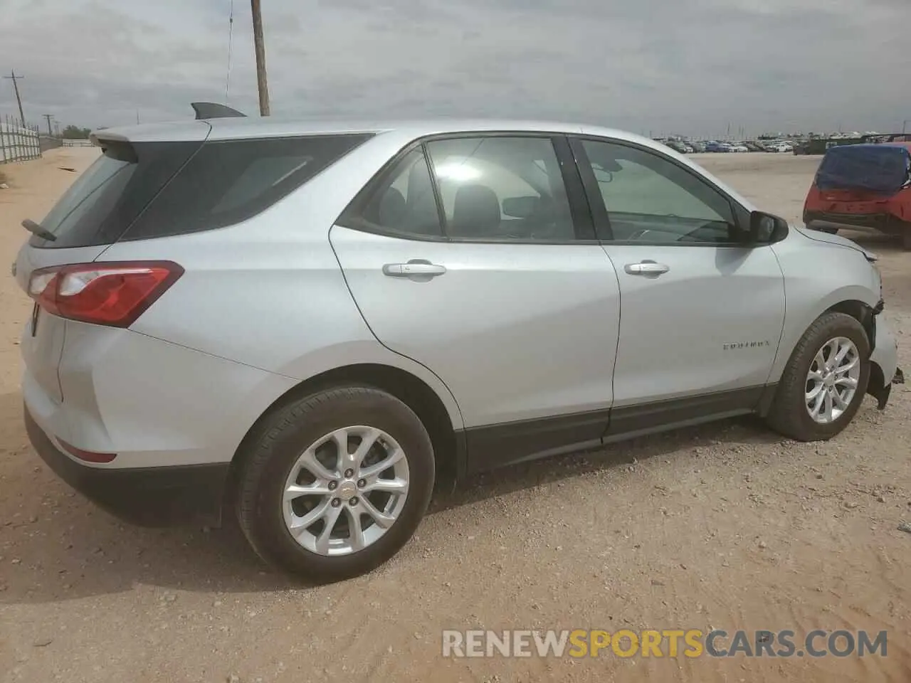 3 Photograph of a damaged car 2GNAXHEV7K6268502 CHEVROLET EQUINOX 2019