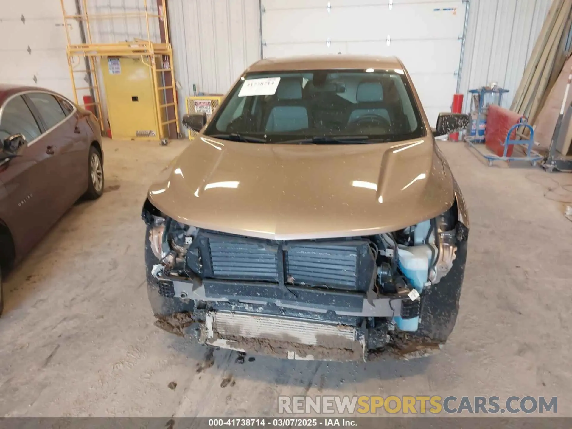 6 Photograph of a damaged car 2GNAXHEV8K6282263 CHEVROLET EQUINOX 2019