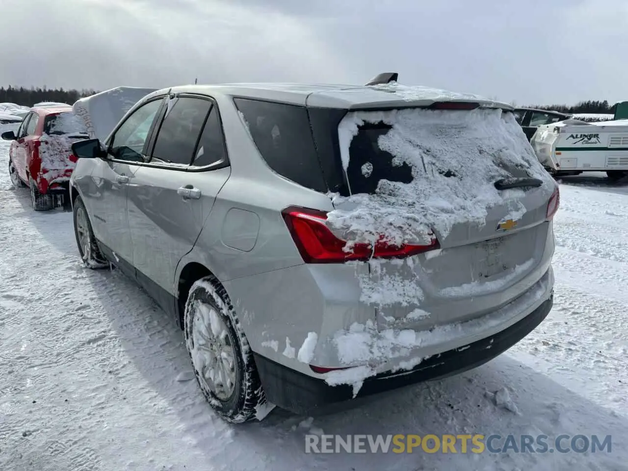 2 Photograph of a damaged car 2GNAXHEV9K6262457 CHEVROLET EQUINOX 2019