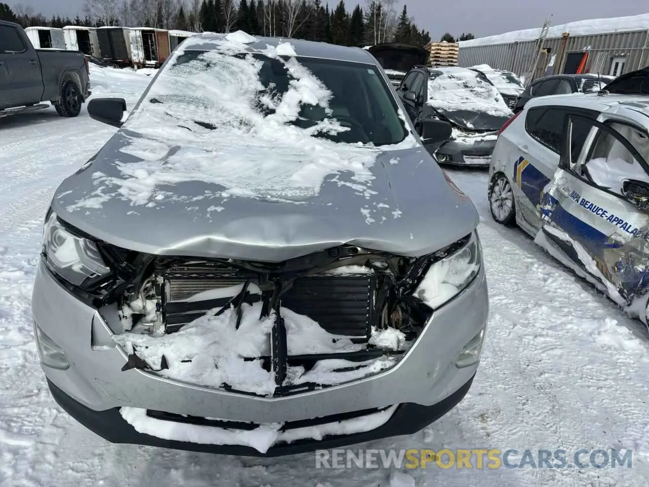 5 Photograph of a damaged car 2GNAXHEV9K6262457 CHEVROLET EQUINOX 2019
