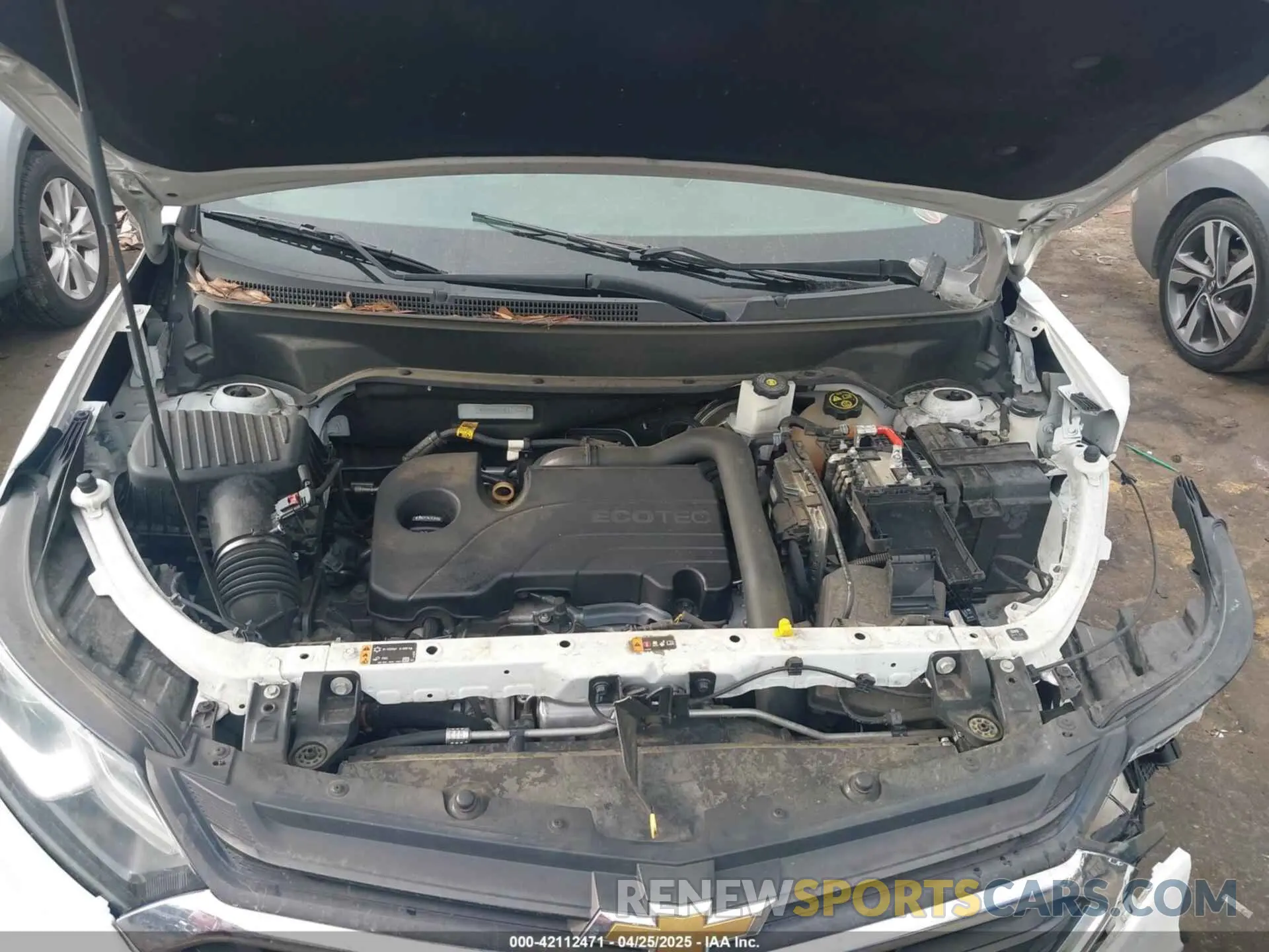 10 Photograph of a damaged car 2GNAXHEVXK6136205 CHEVROLET EQUINOX 2019